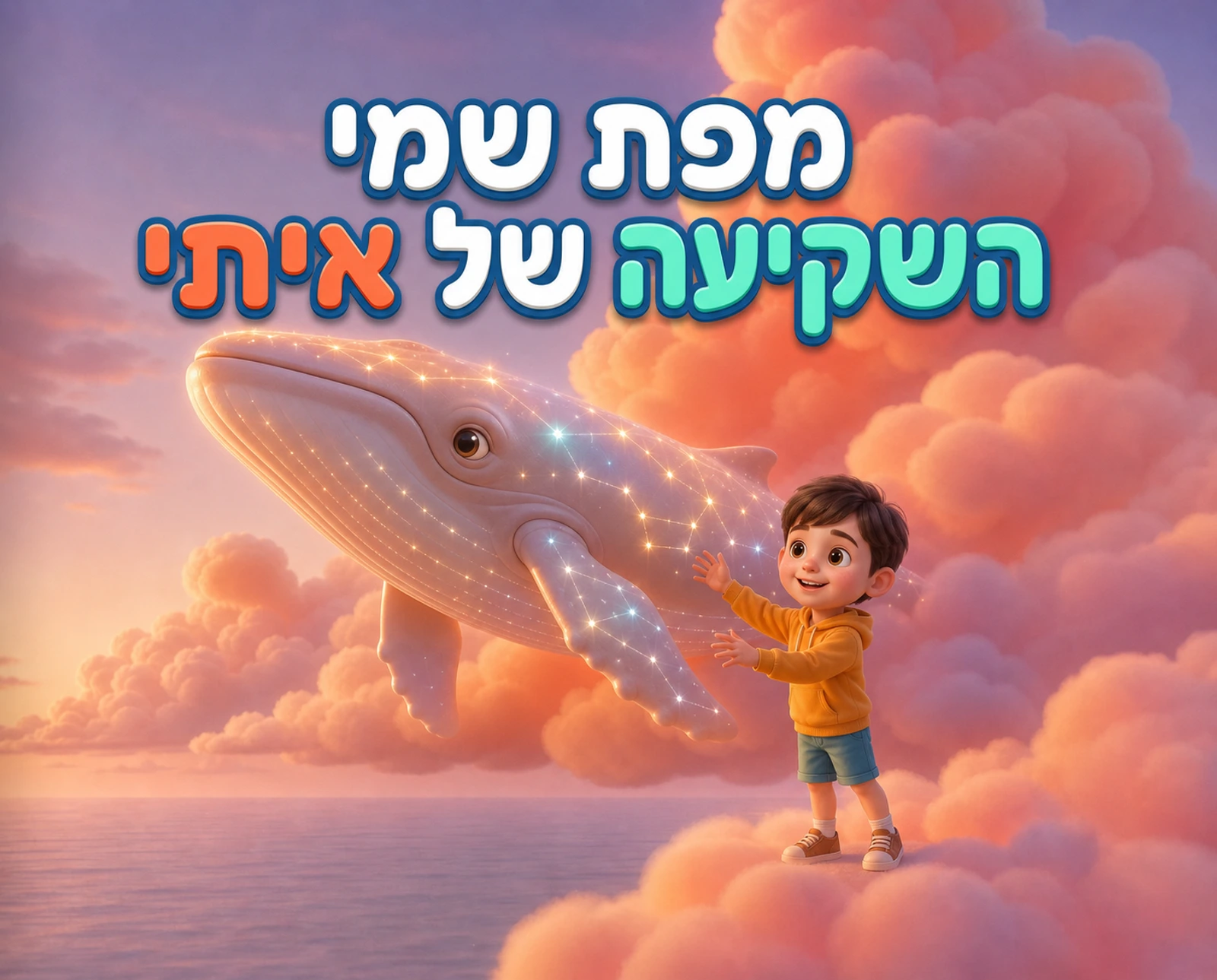 כריכת הספר האישי מפת שמי השקיעה של איתי