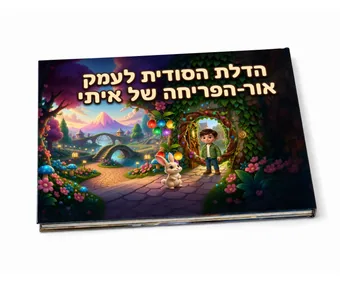 הספר האישי הדלת הסודית לעמק אור-הפריחה של איתי בכריכה קשה